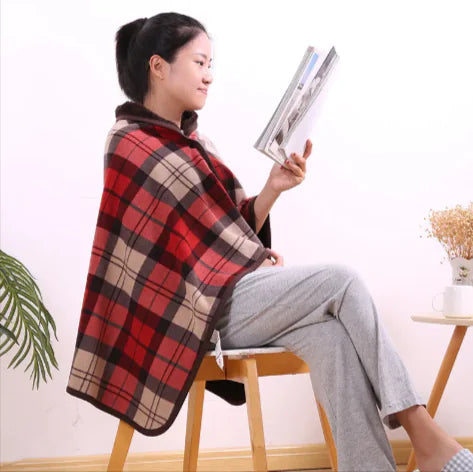 Wearable Blanket, Flannel Wearable Multifunctional Warm Scarf Shawl, Winter Poncho Shawl Blanket Wrap Cape as Gifts for Mom, Ideal for Women and Office Use, Blanket Gifts kuppan
