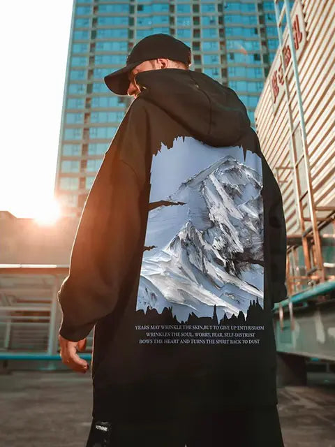 Aelfric Eden Graphic Hoodies Vintage Printed Hoodie Sweatshirt Casual Oversized Long Sleeve Streetwear Hooded Pullover
