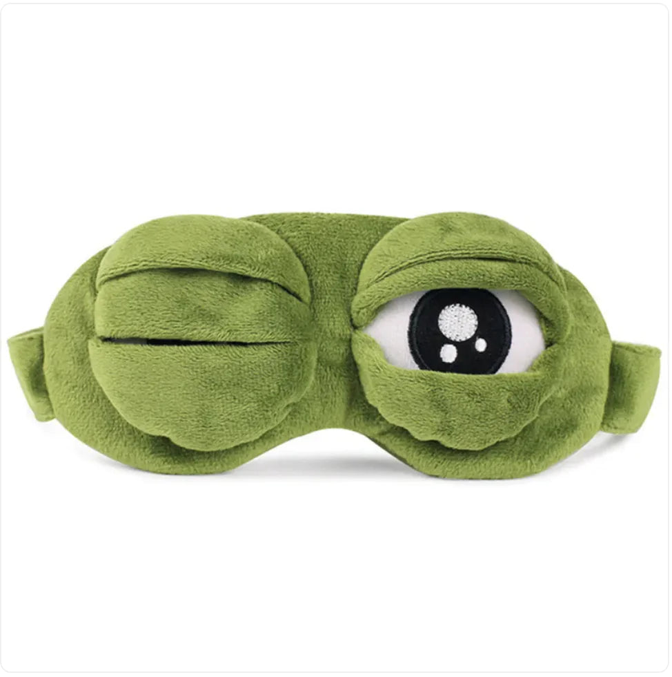 Adorable Frog Sleep Mask kuppan