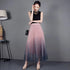 Women’s Tulle Skirts Midi Elastic High Waist Pleated Mesh Flowy A-Line Party Long Tutu Skirts… kuppan