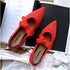 Flat Casual Boat Shoes with Bow Mary Jane Style kuppan