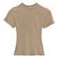 Solid Color Basic Style T-shirt kuppan