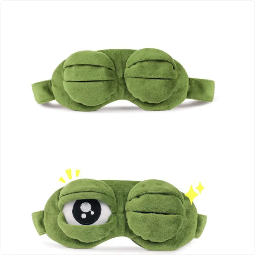 Adorable Frog Sleep Mask kuppan